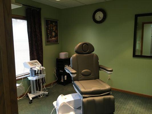 Facial & waxing room