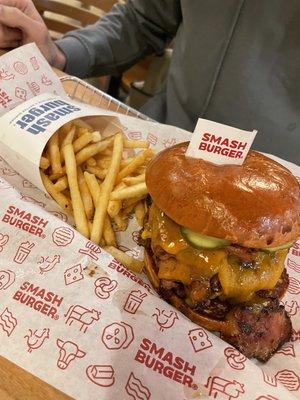 Bacon brisket burger