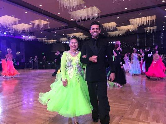 Melette and Sergio - Emerald Ball 2019