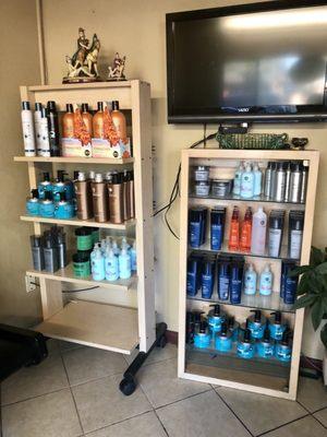 The products they used and sell to the clients.