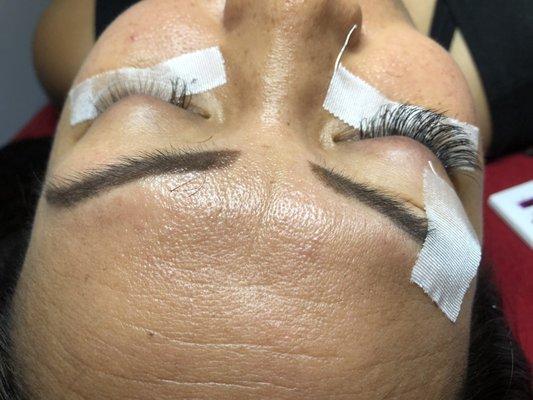 Eyelash extensions