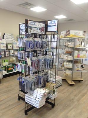 We carry a wide variety of stethoscopes, including the ADC brand