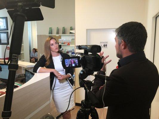 New Zealand -Filming Modern Face of Beauty TV show.