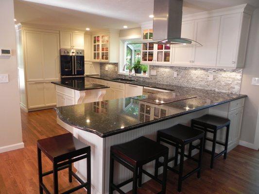 Completed Mashpee kitchen remodel.