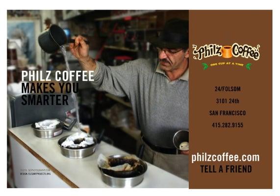 Artwork for Philz travel mug, Philz in San Francisco