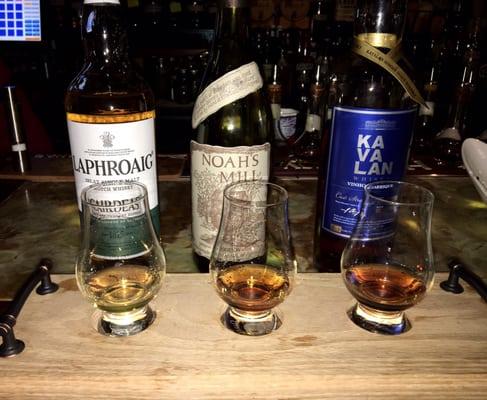 Whiskey flight