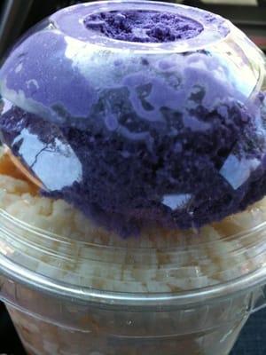 Halo-Halo w/ube ice cream