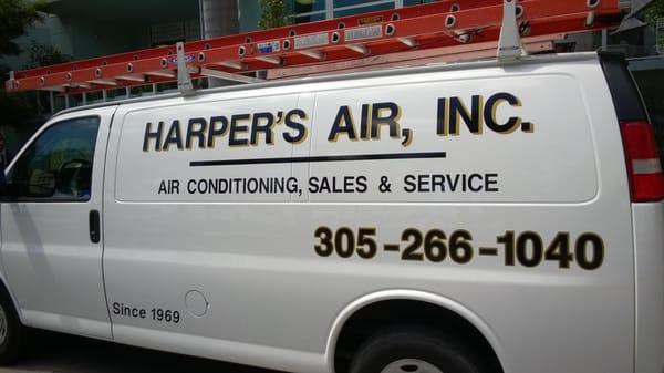 Where 3 visits and 6 techs from another company failed to resolve my air conditioning issue, Harpers Air, Inc fixed it in 2 hours