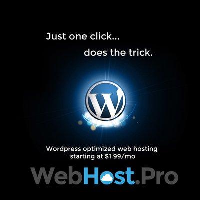 $1.99 Wordpress Web Hosting