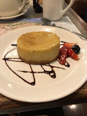 Creme brûlée cheesecake