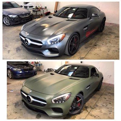 Gts AMG before and after