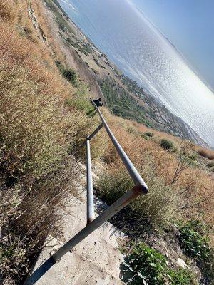 Stairway (no idea where it leads... husband says it's a dead-end about 100 ft. or so)