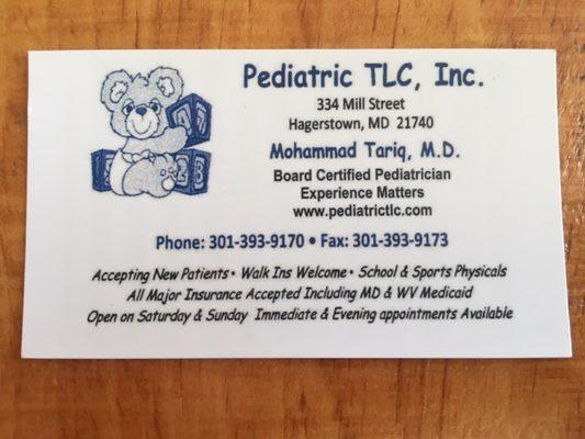 Pediatric TLC