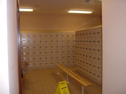 Some lockers we have installed