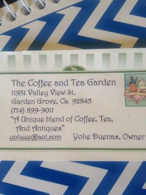 Coffee and Tea Garden