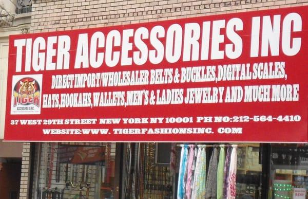 Tiger Accessories Old Store Front- Now moved to 1710 Flushing Ave, St 5, Ridgewood, NY 11385