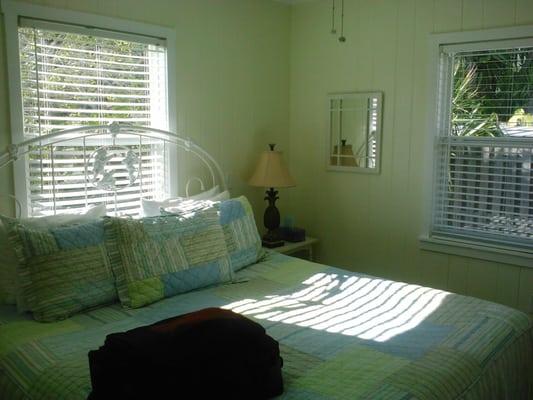 Bedroom in Iris cottage