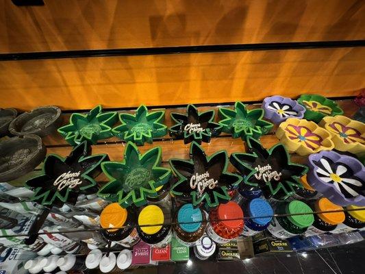 Ashtrays at Headstock Smoke Shop Playa Del Rey LAX LMU