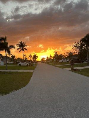 Beautiful Cape Coral Sunset