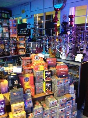 Hookah Selection is Vast