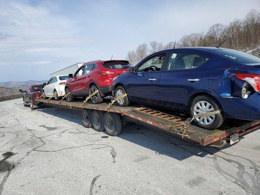 We will pick up and deliver your new or used vehicles to and from car lots auctions and rail yards. Just give us a call