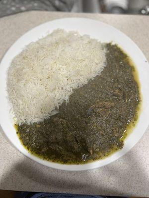 Rice and Cassava Stew