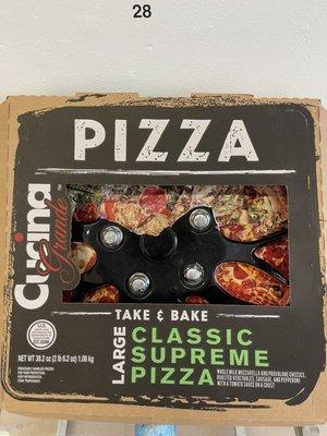 Recycled pizza box into repurposed art by Young Summers