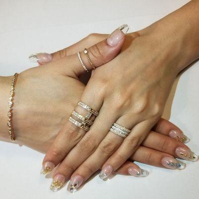 Everyone loves stackable fashion rings!