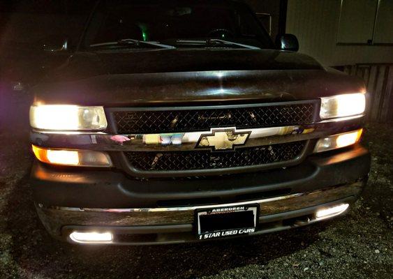 New Fog Light Installation