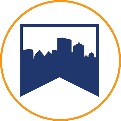 Our logo features part of Oakland's skyline.