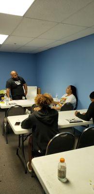 Cultivate Youth Workshop 
Business and Entrepreneurship Class Instructor Raymond Fowler