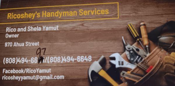 Rico&Shey's Handyman Services