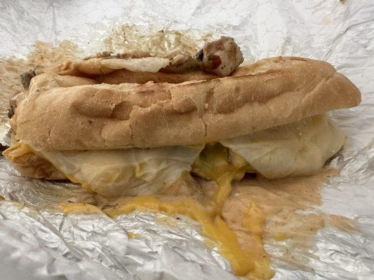 Chipotle chicken cheesesteak (?)