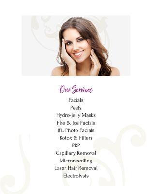 We offer a diverse range of services to treat all of your skin concerns.