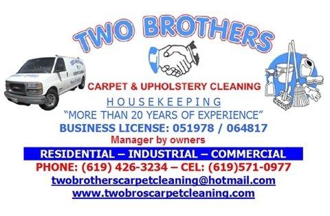 Two Brothers Carpet Cleaning