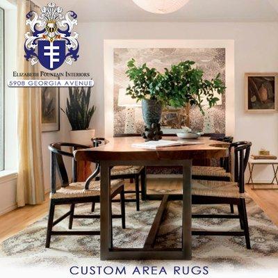 Area Rugs West Palm Beach by boutique showroom, Elizabeth Fountain Interiors. Stop by to see our selection of area rugs: 5908...