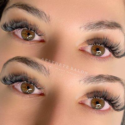 Hybrid Eyelash Extensions