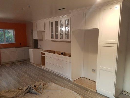 Client custom cabinets done in 2020