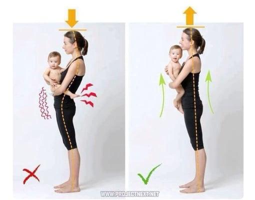 Avoid back pains by correcting your posture