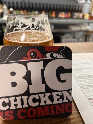 Henhouse triple IPA releases The Big Chicken today! 2/6/23