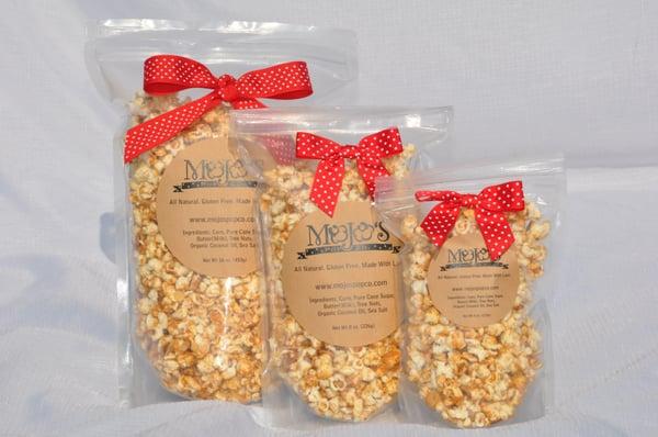 Three sizes in Gift Bags - 16 oz, 8 oz, 4 oz