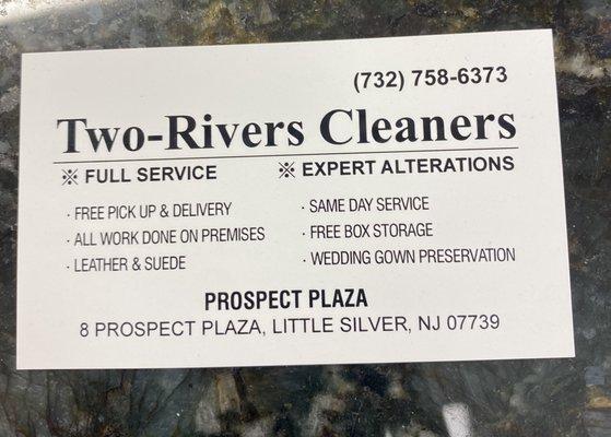 Two-Rivers Cleaners