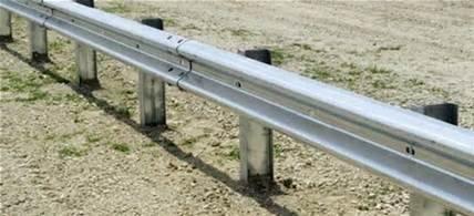 Steel guardrail