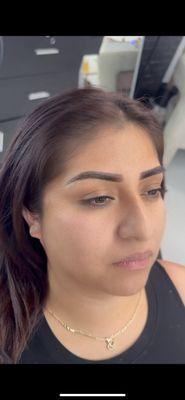 Ombré powder brows