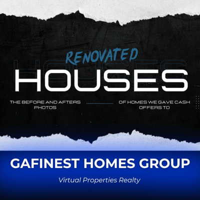 We Buy Houses  Renovate them  And Sell them to American Families  in Metro Atlanta, GA.