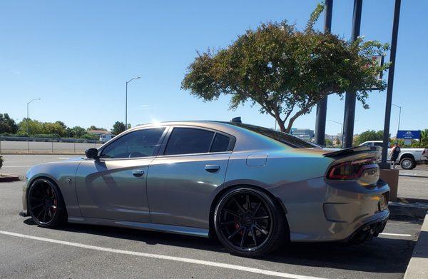 Psychedelic Hellcat wrapped by Phenom_customz