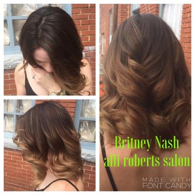 Babylights & Balayage 
 
 Britney Nash
 Colorist | Hair & Makeup Artist
 
 For bookings: 770.776.9855