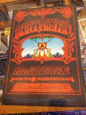 My newly acquired Rick Griffin first print FD series concert poster