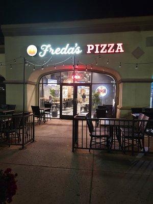 A newer independent pizza place.