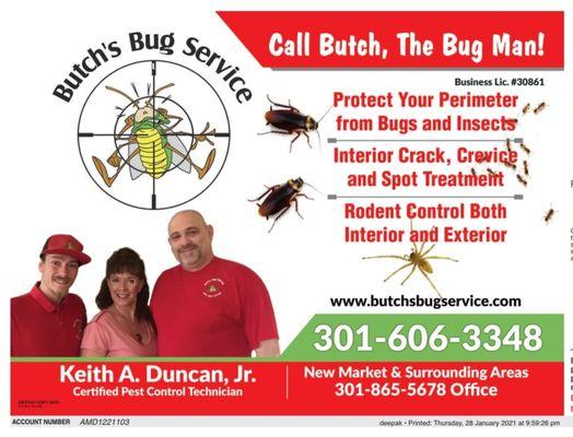 Butch's Bug Service, LLC